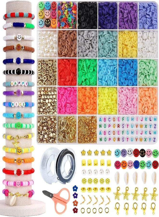 TREXEE (4000 DIY Bracelet Making Kit for Girls -Bracelet Kit for Girls|Birthday Gift for Girls Toys Age 5 6 7 8 9 10 Years Old/DIY Kit for Kids/Activity Kits for Girls - Multicolor - Image 1